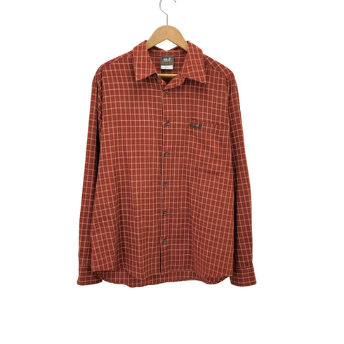 ジャックウルフスキン JACK WOLFSKIN チェック柄シャツ メンズ JPN:L